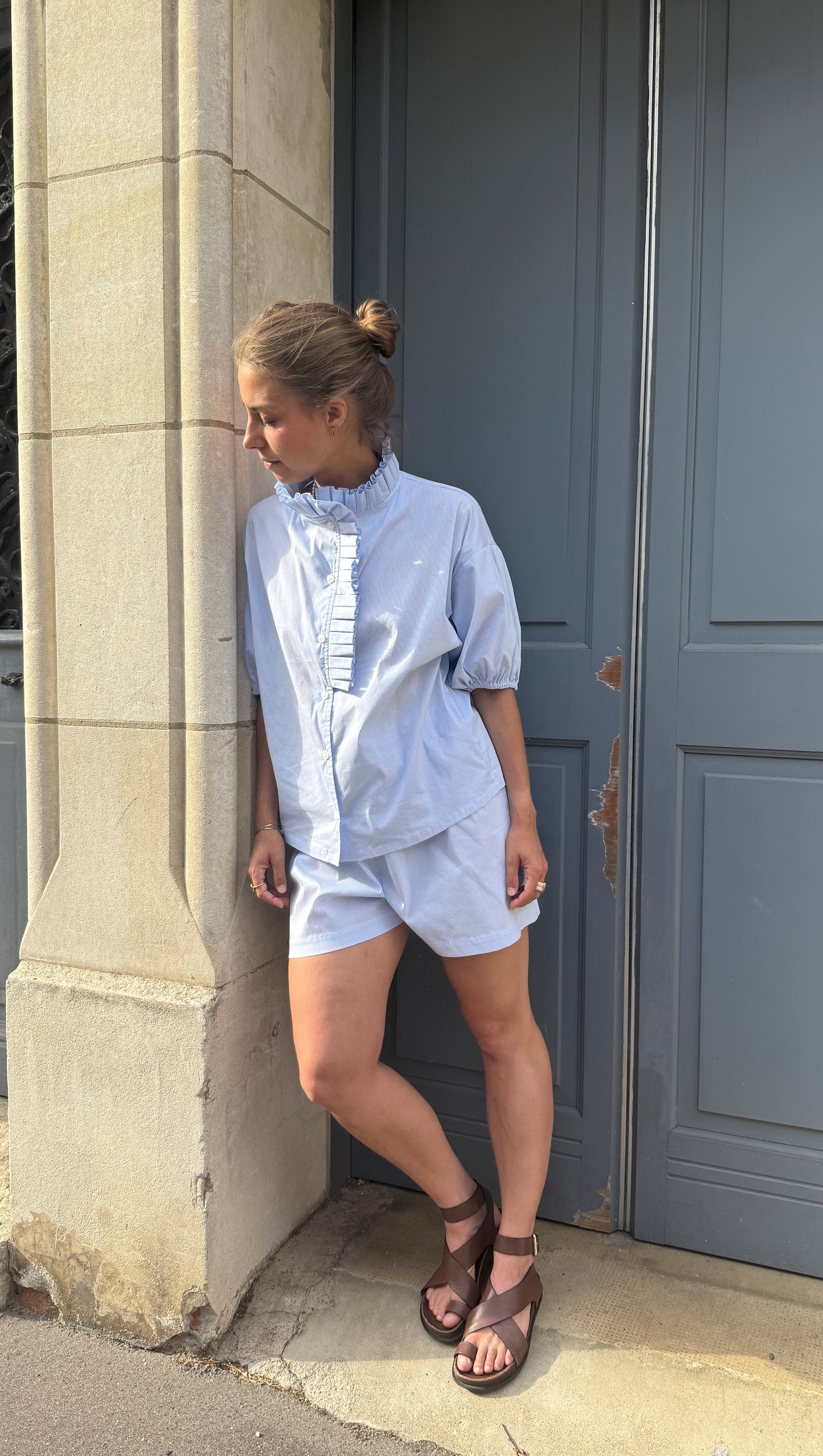 ENSEMBLE ORMEAU BLEU
