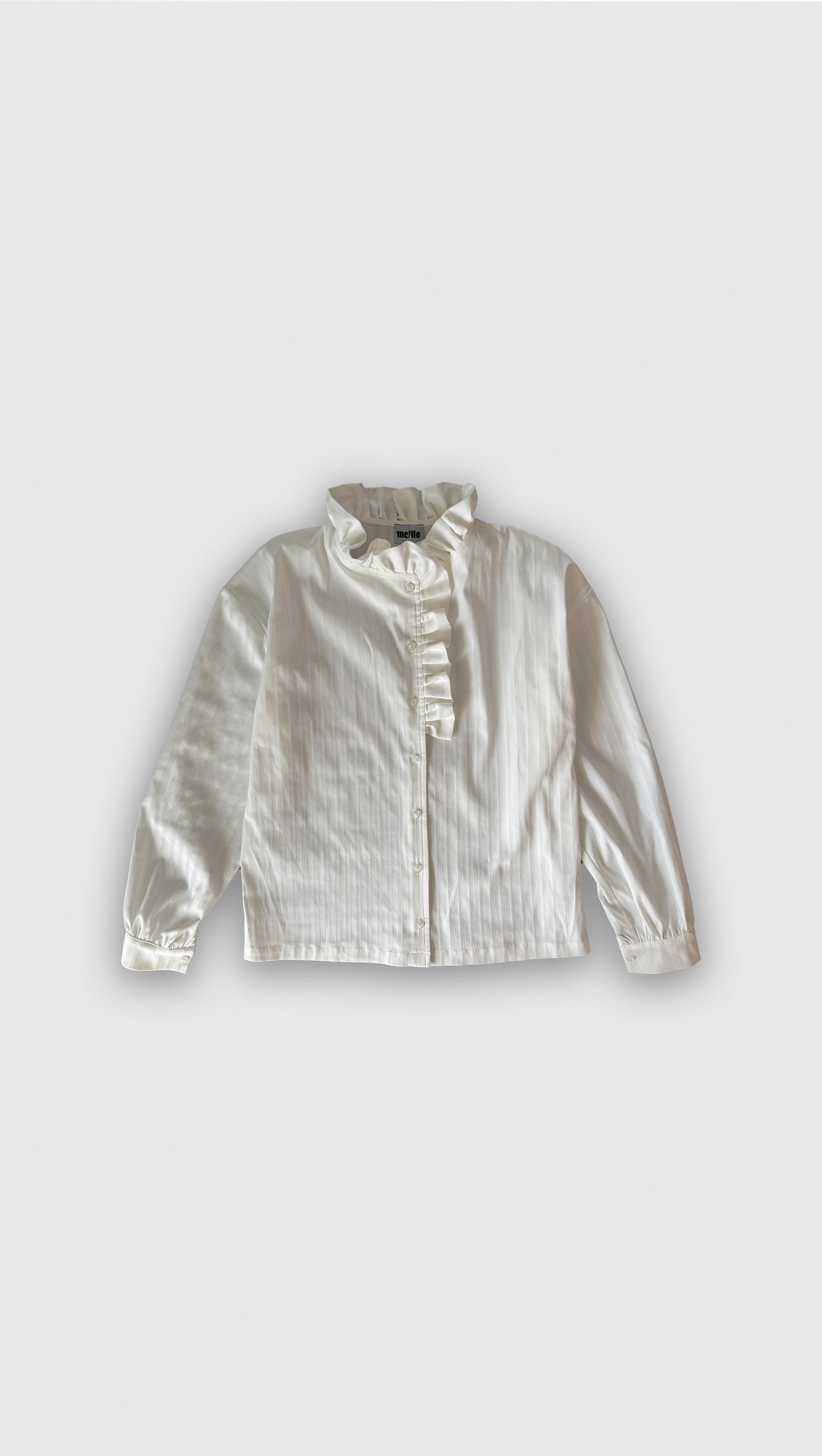 CHEMISIER ORMEAU BLANC