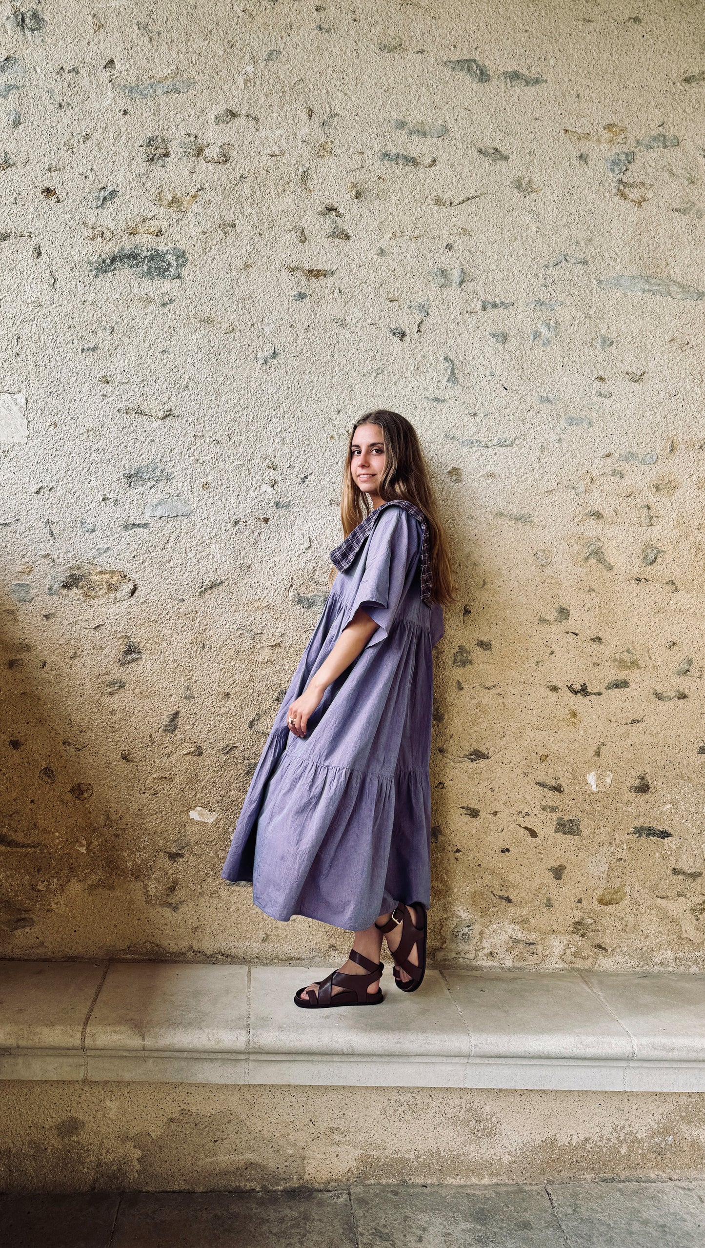 LONG LAVANNEAU DRESS