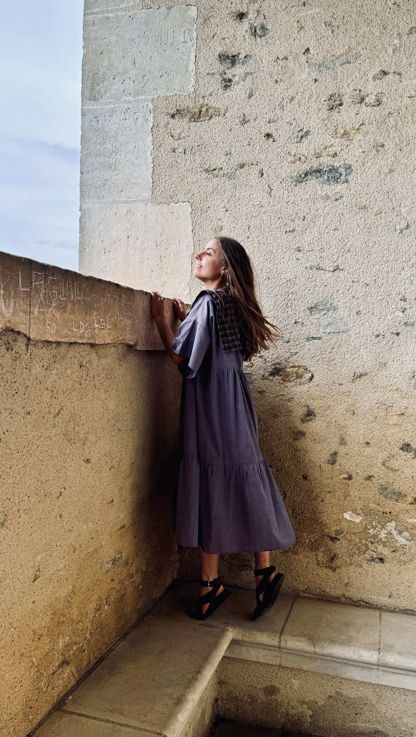 LONG LAVANNEAU DRESS