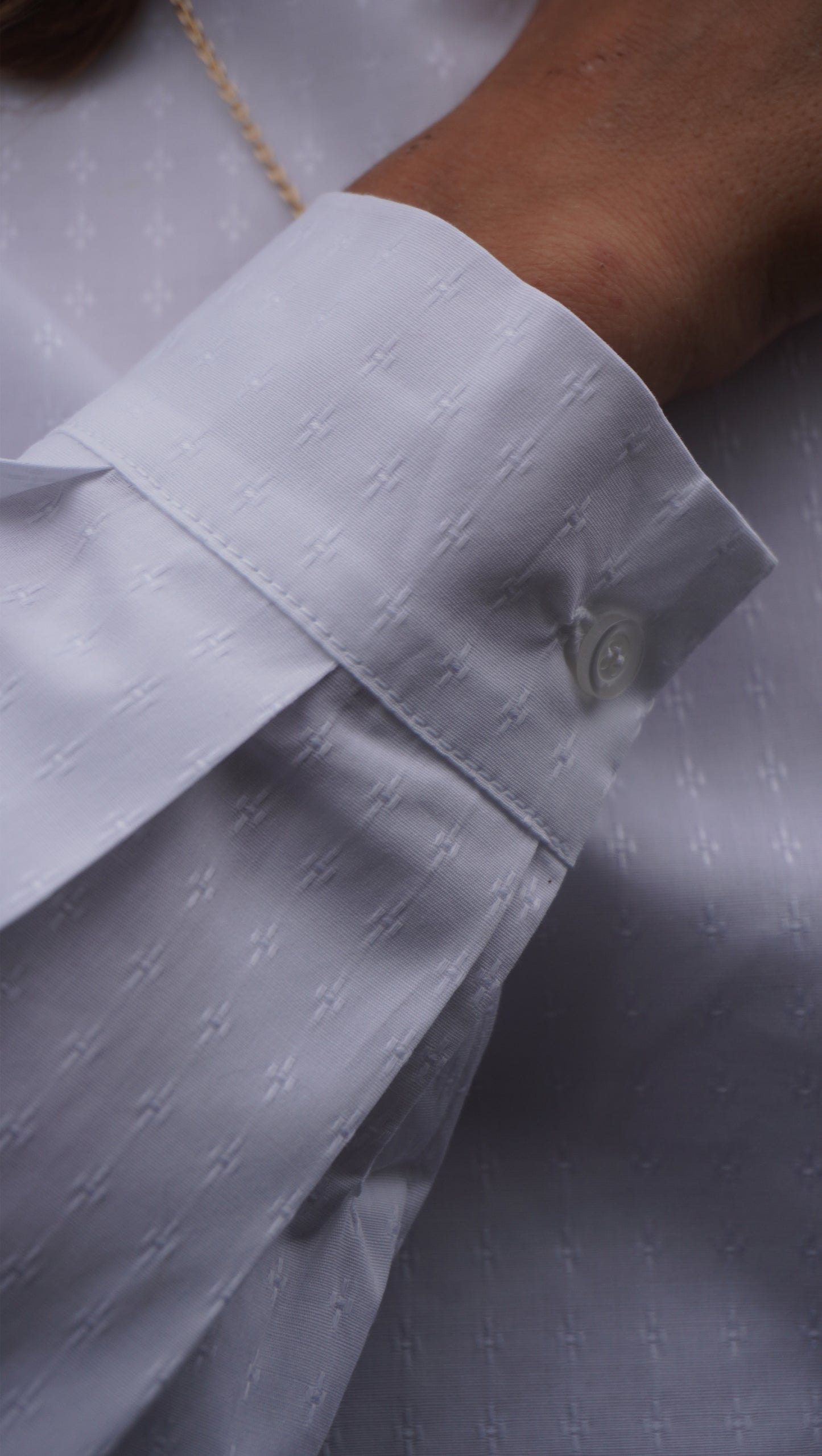 BLOUSE PIN BLANCHE