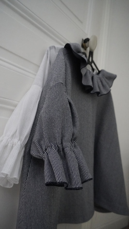 CHEMISIER ROSÉE MAILLE