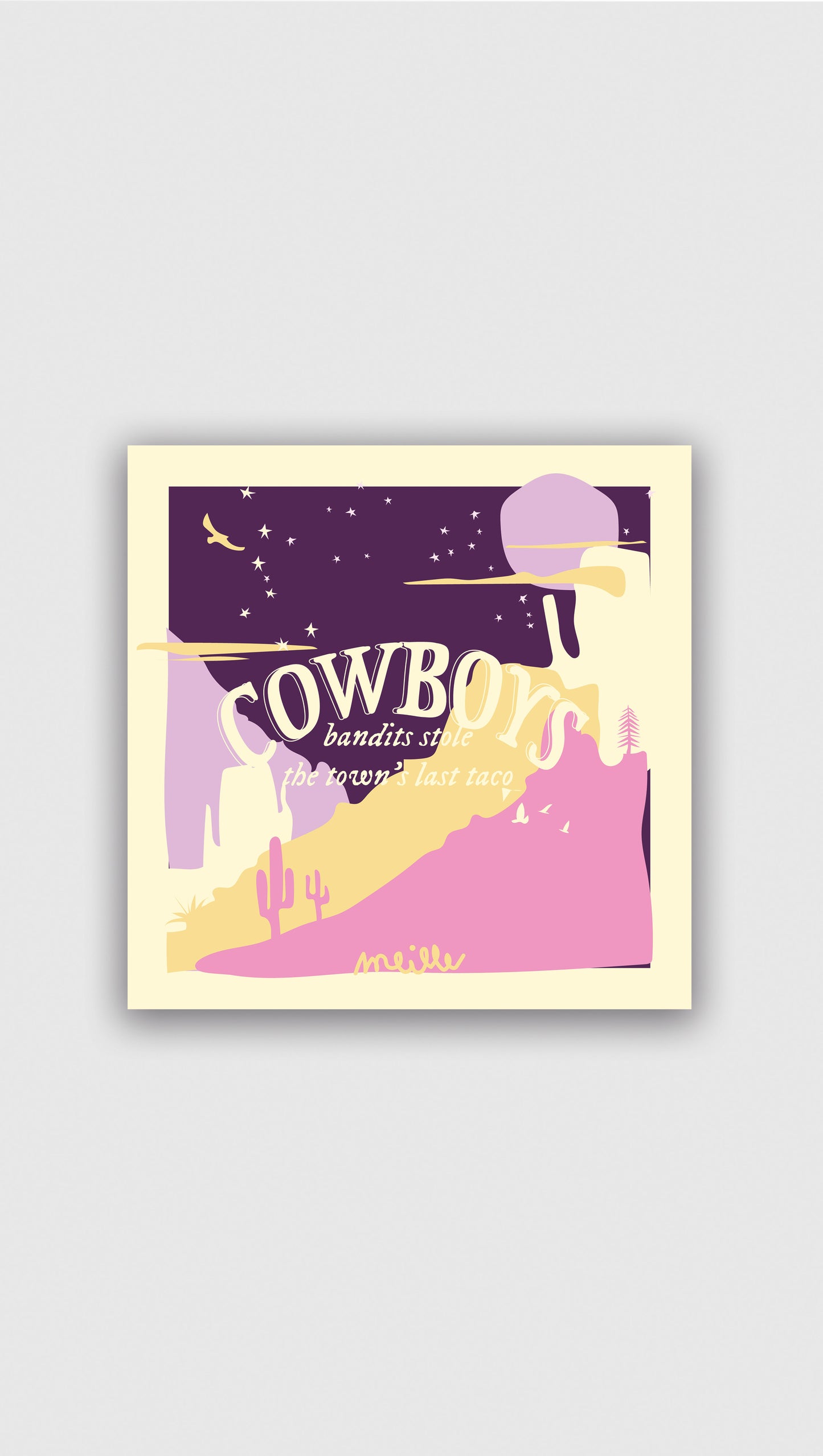 FOULARD BANDITS JAUNE