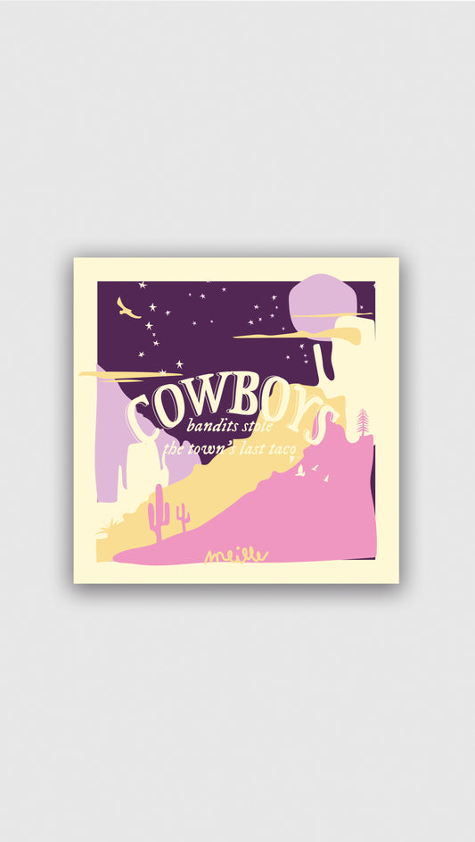 FOULARD BANDITS JAUNE