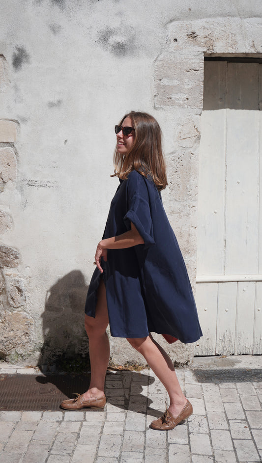 ROBE CHEMISE MUSCAT COURTE