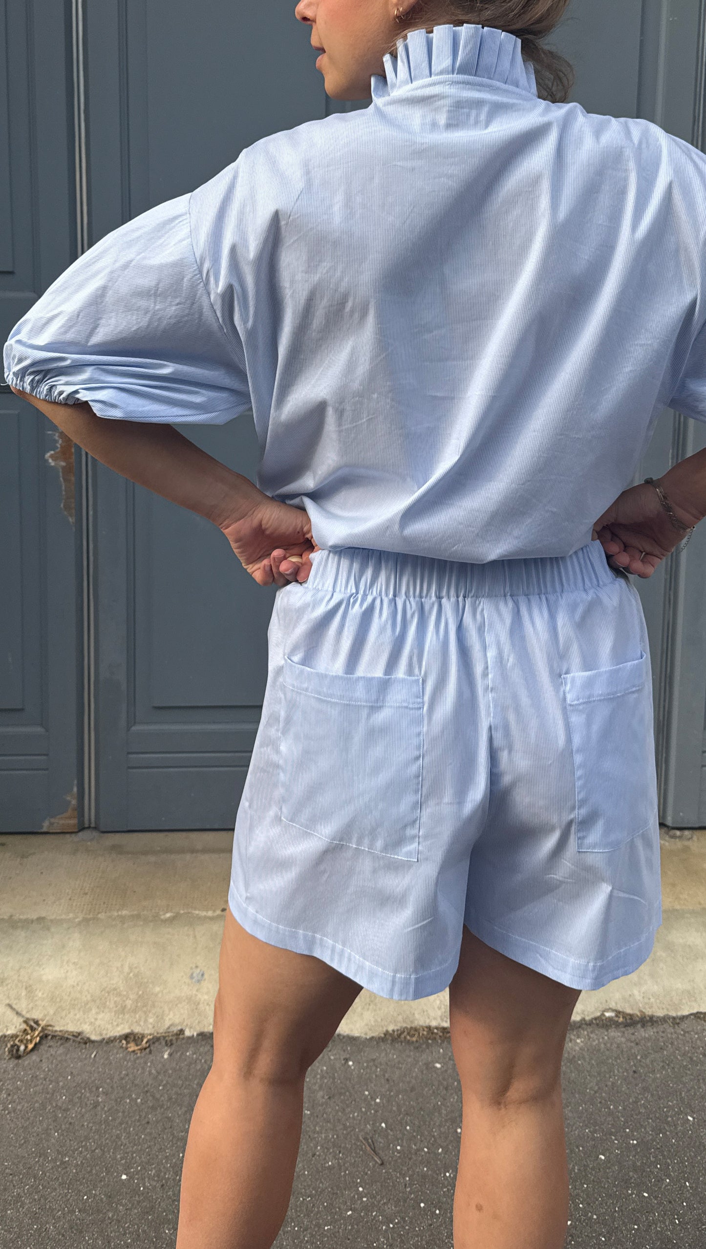 ENSEMBLE ORMEAU BLEU