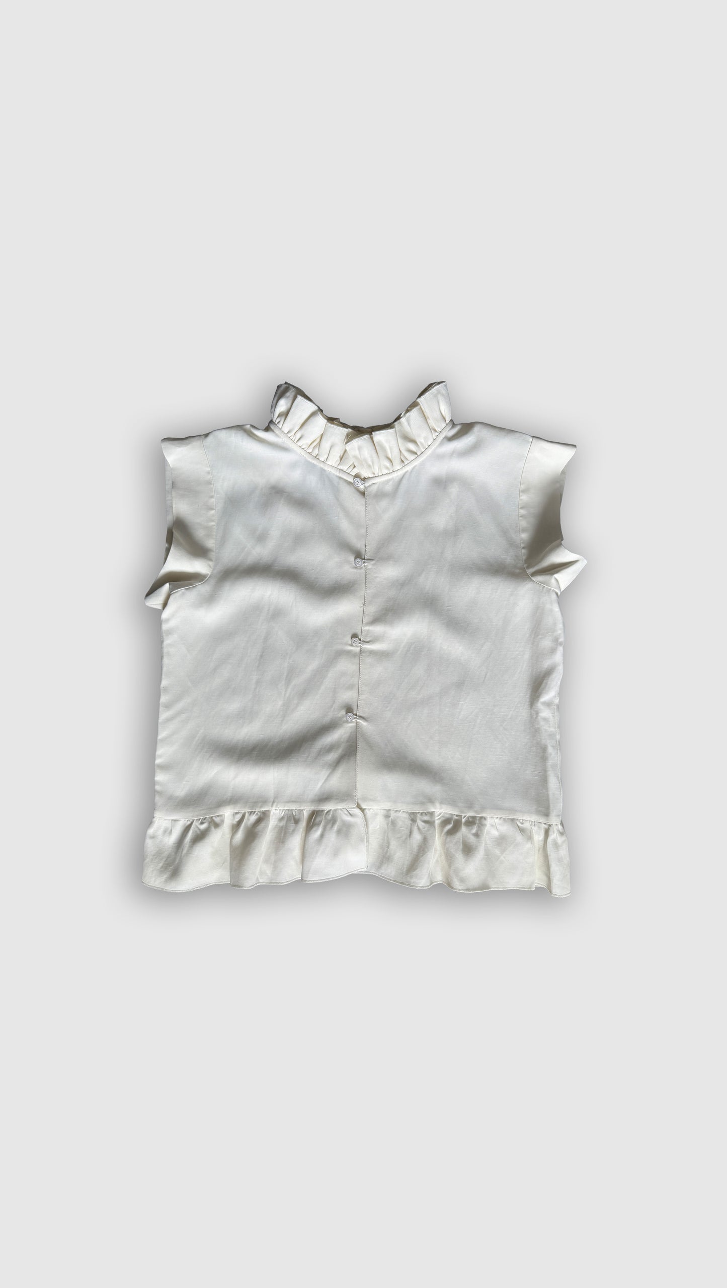 BLOUSE JOCKEY ÉCRUE