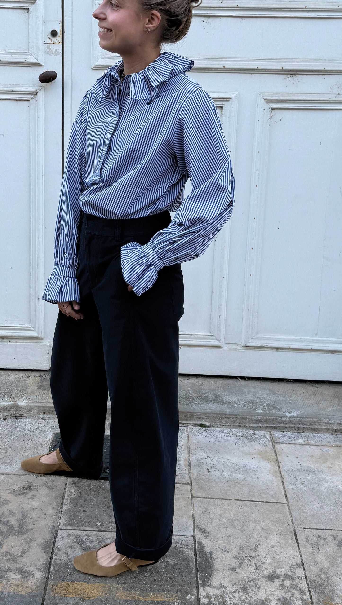 CHEMISIER POLO RAYURES