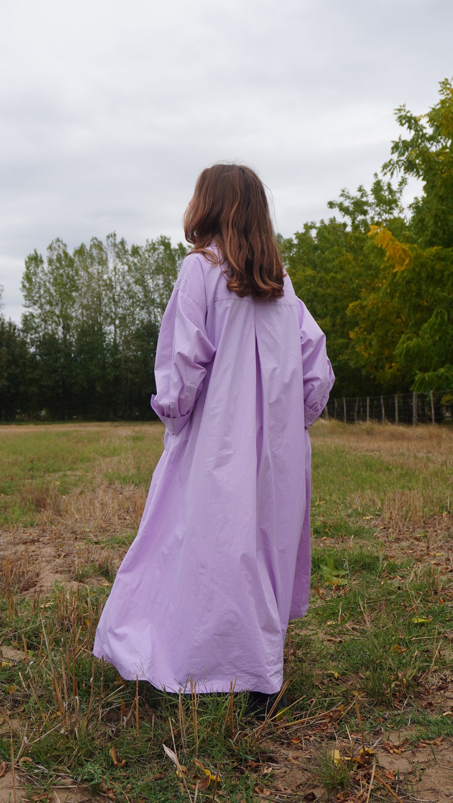 ROBE CHEMISE MUSCAT ROSE