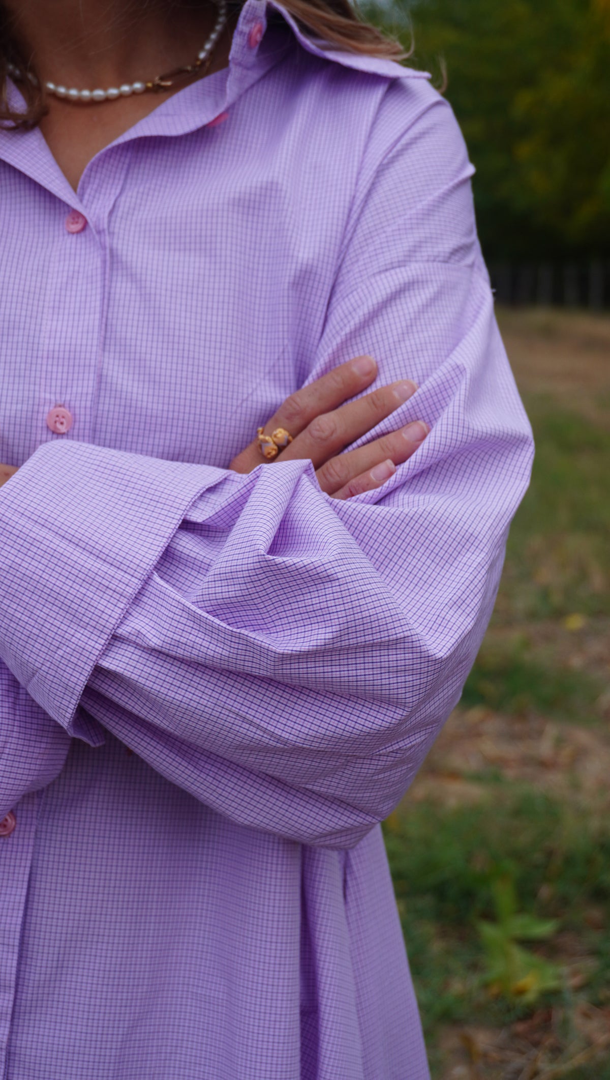 ROBE CHEMISE MUSCAT ROSE