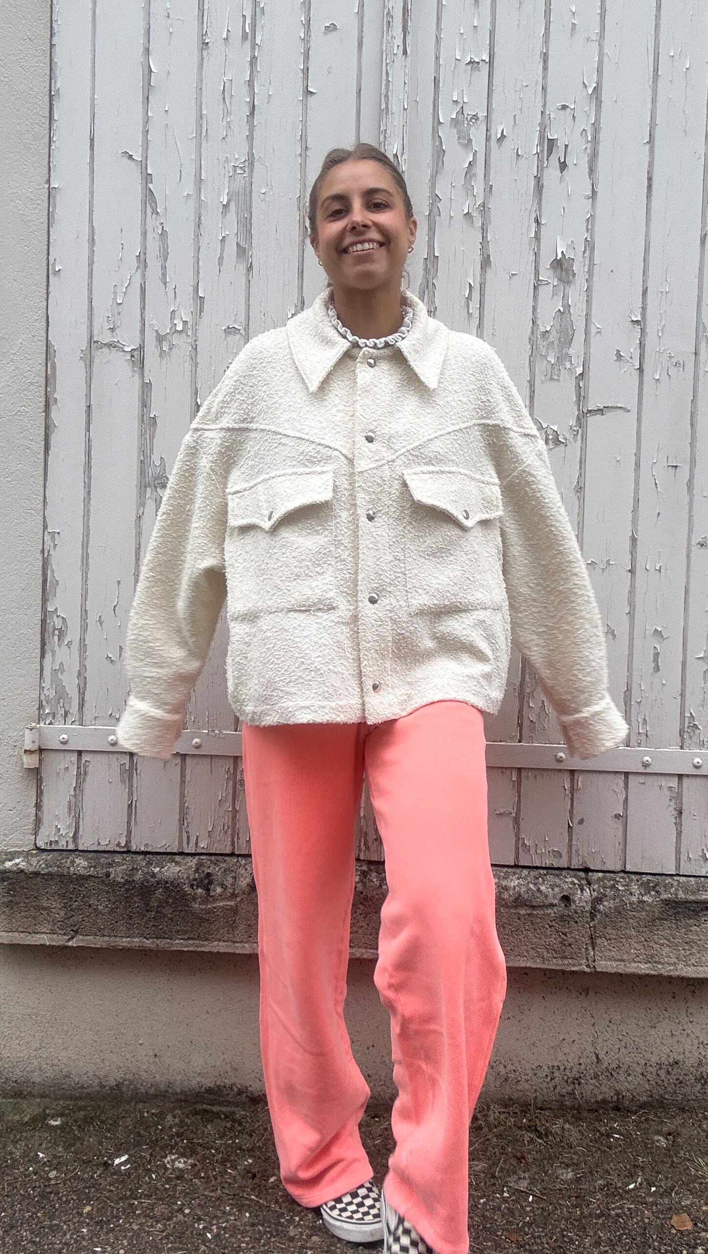 VESTE RUBIS BOUCLETTE