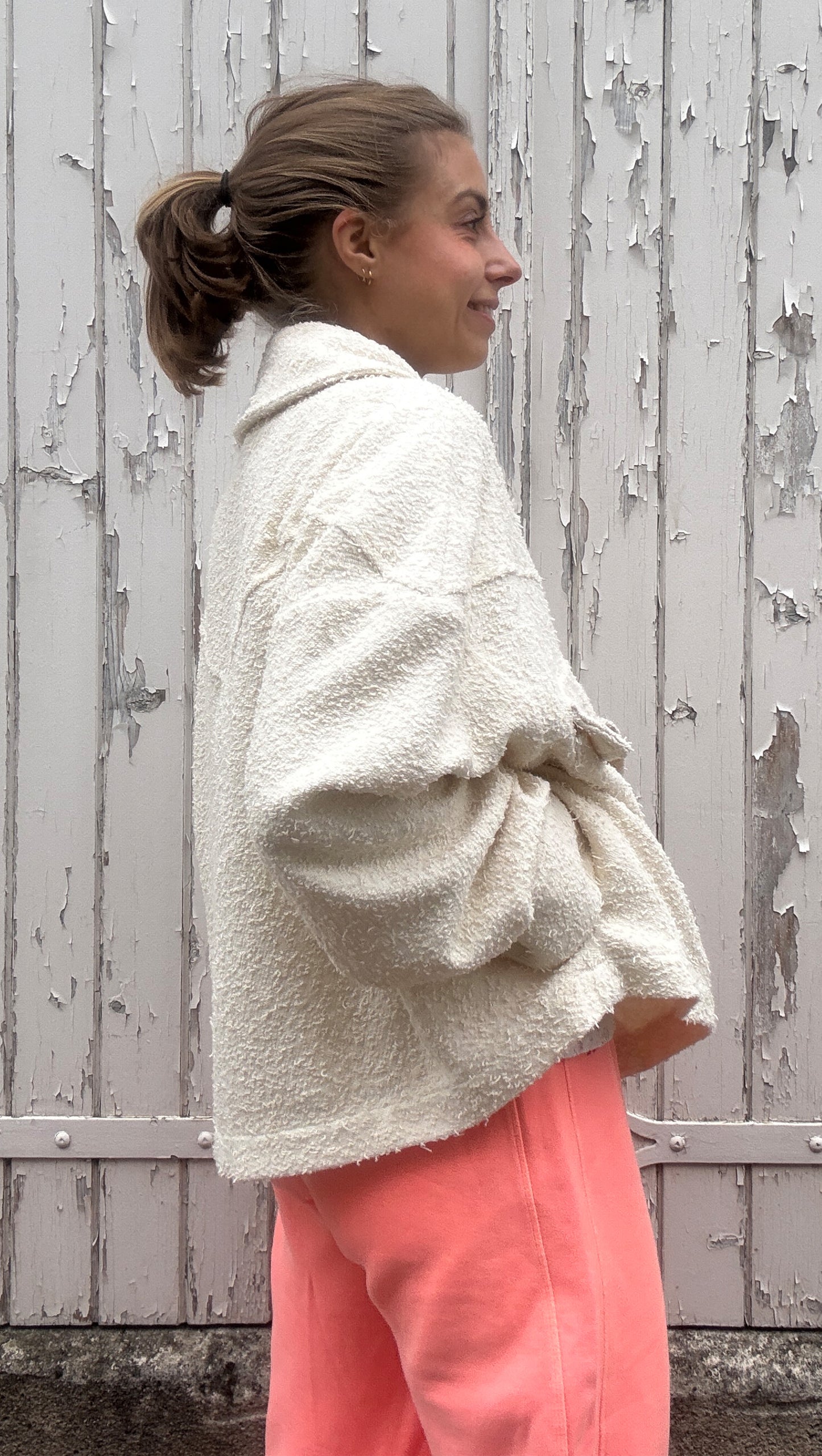 VESTE RUBIS BOUCLETTE