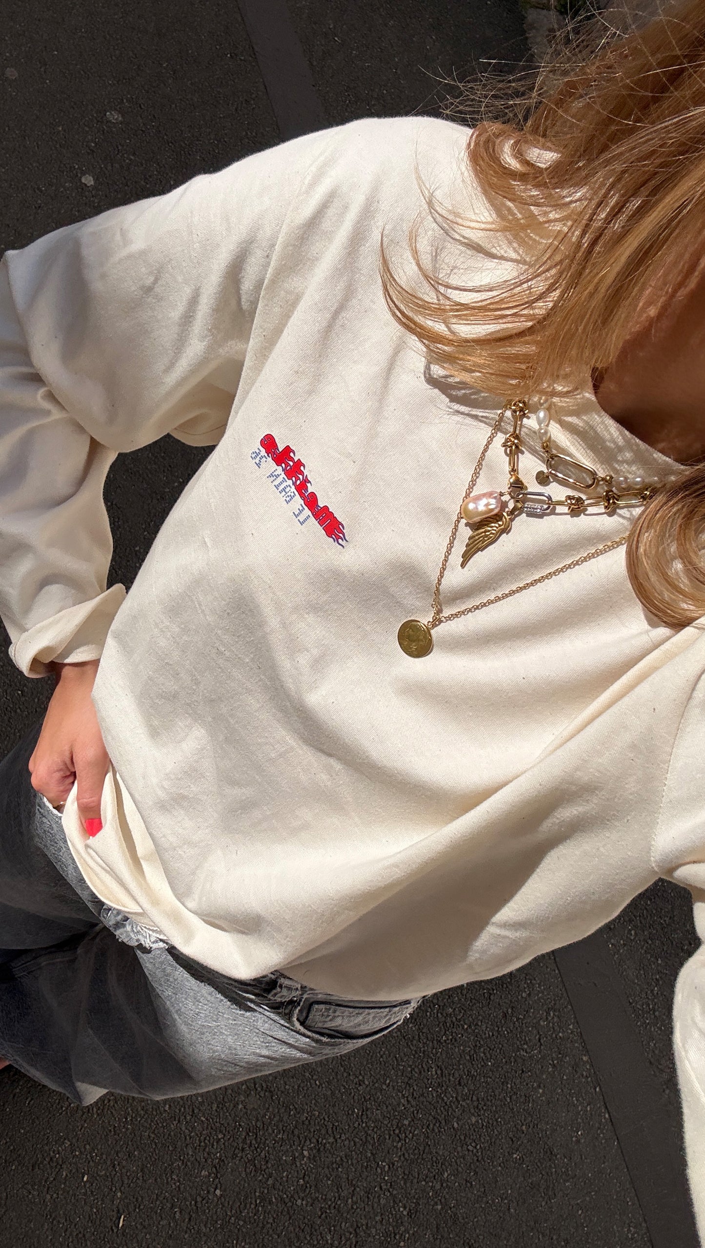 TSHIRT MANCHES LONGUES UNISEXE
