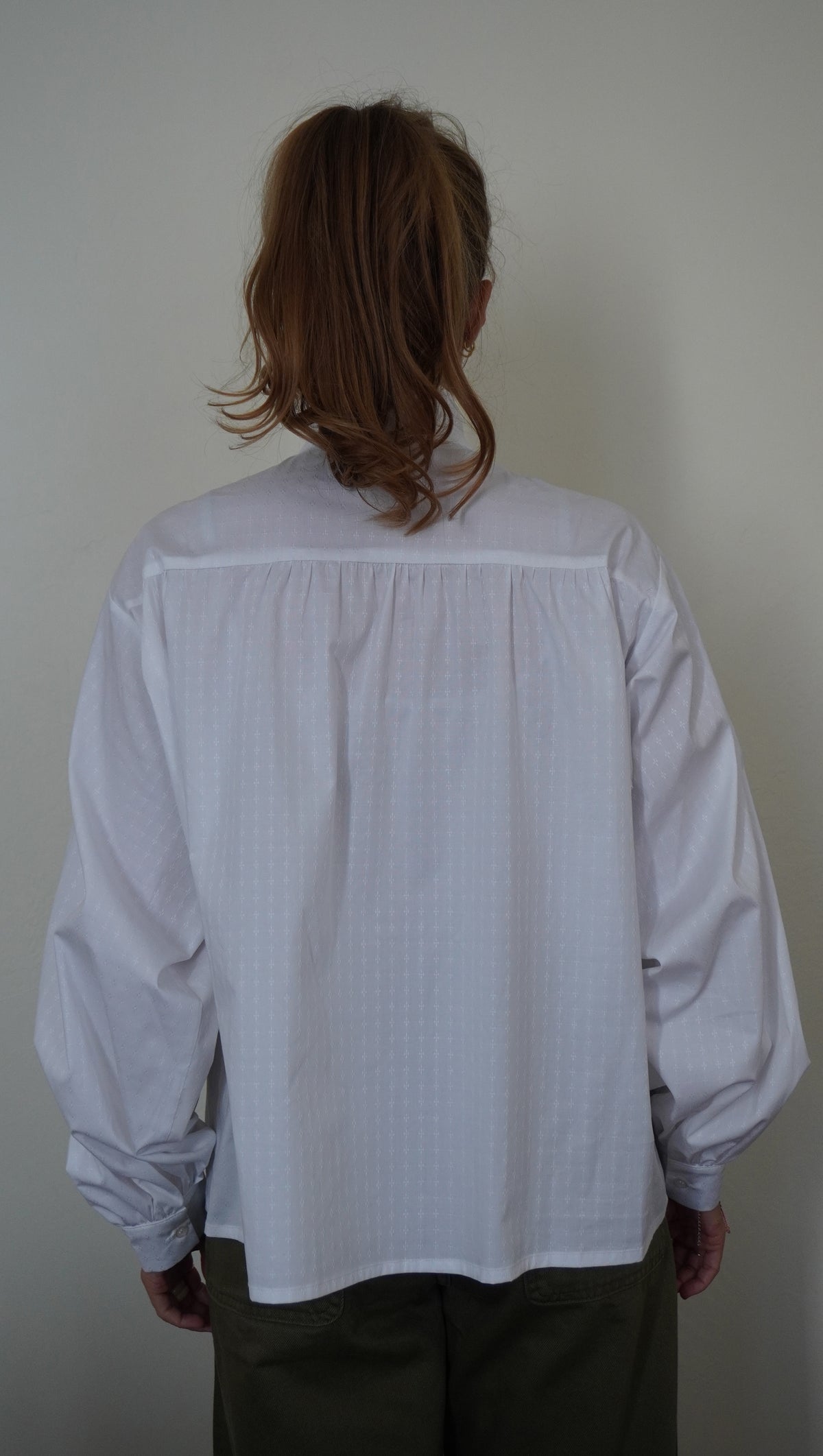 CHEMISIER ALPIN BLANC