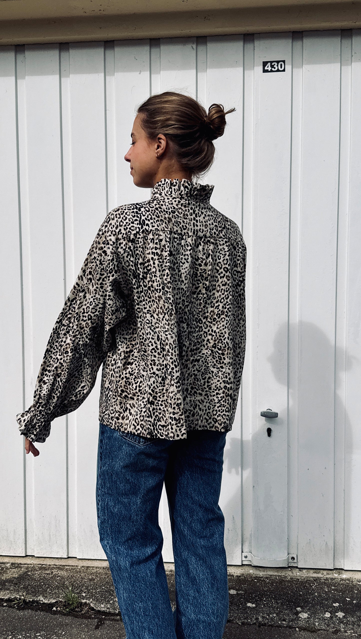 CHEMISIER FOLK LÉOPARD