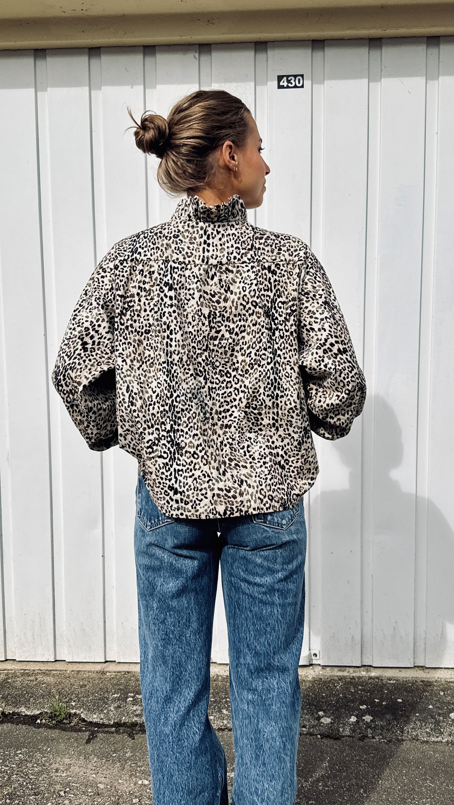 CHEMISIER FOLK LÉOPARD