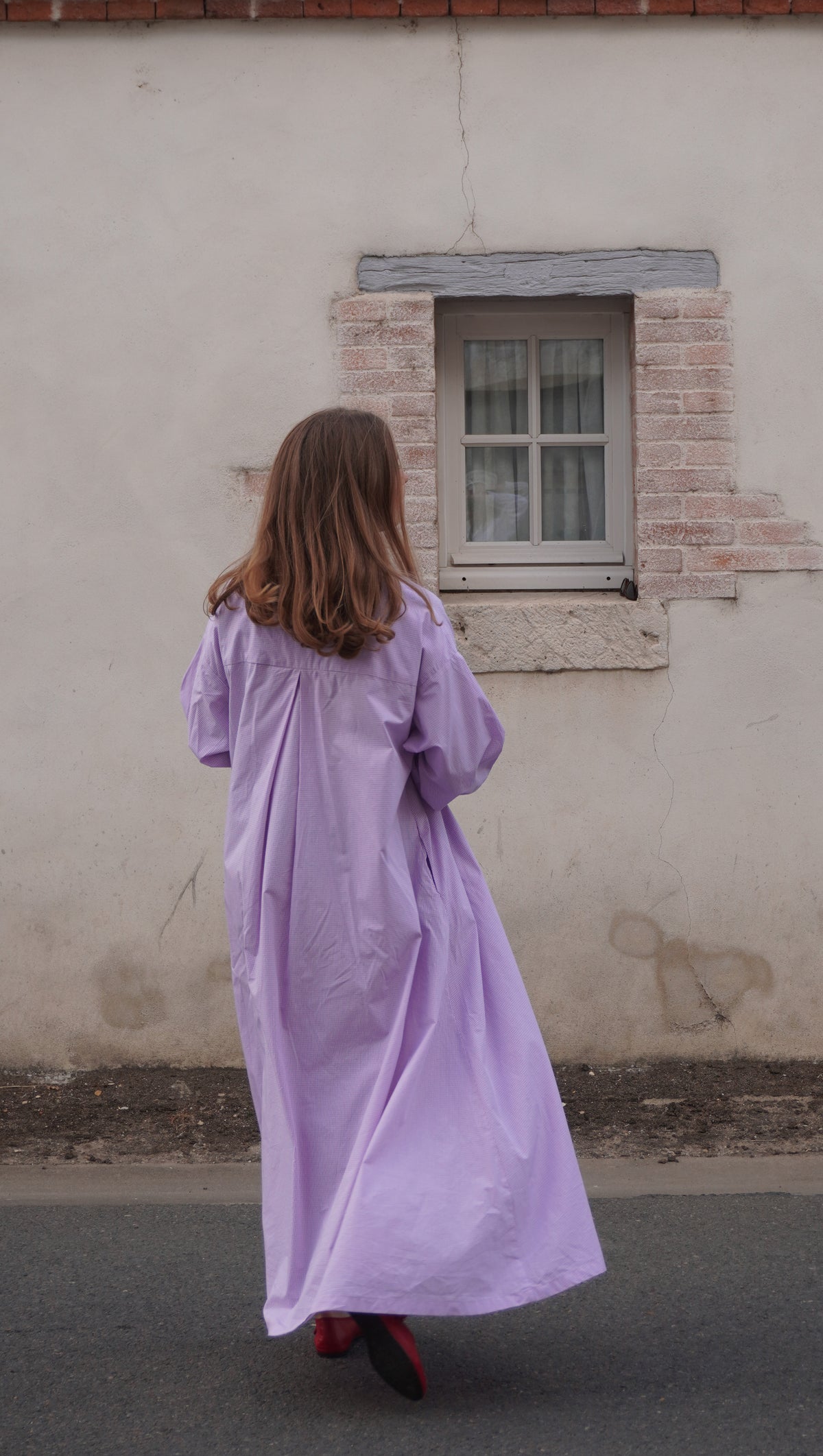 ROBE CHEMISE MUSCAT ROSE